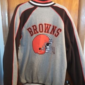 MENS CLEVELAND BROWNS JACKET